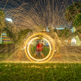 Sparks by Alejandro Domingo - City,  Street & Park Neighborhoods