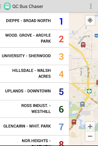 【免費交通運輸App】QC Bus Chaser-APP點子