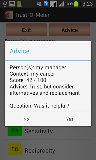 【免費社交App】Trust-O-Meter-APP點子