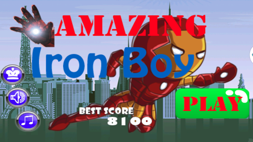 【免費街機App】Amazing Iron Boy-APP點子