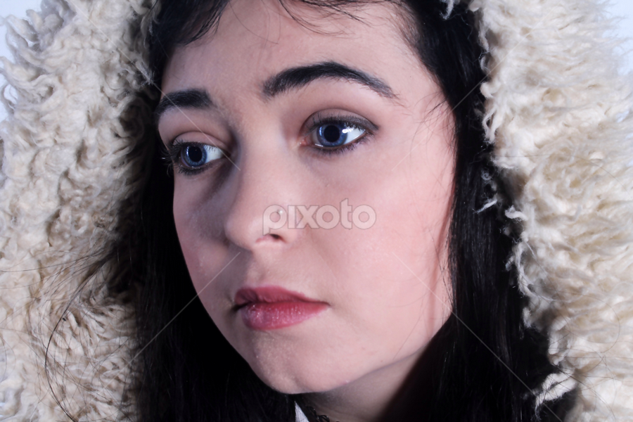 Desolate  by Georgia Goff - People Portraits of Women