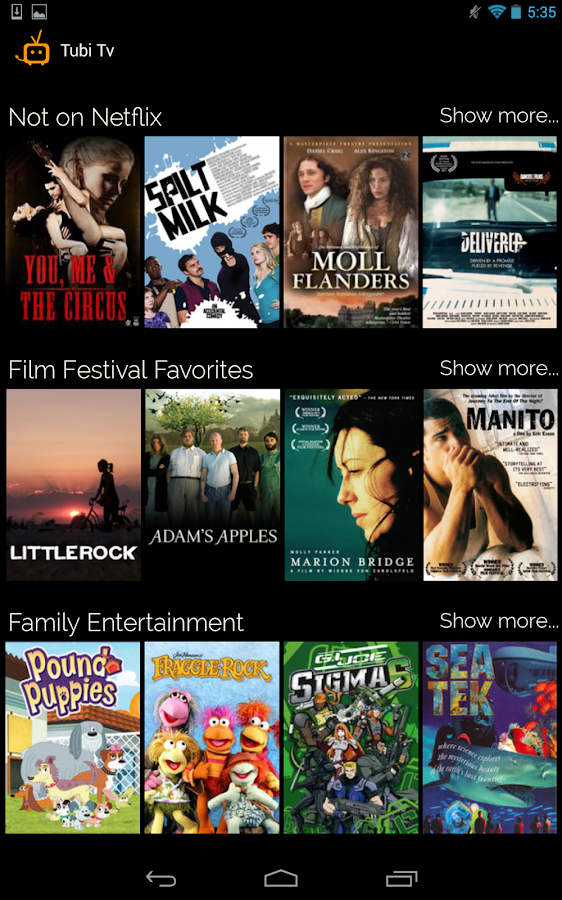 Tubi TV Free TV & Movies Android Apps on Google Play