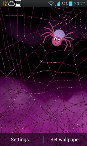 Cartoon Spider Live Wallpaper