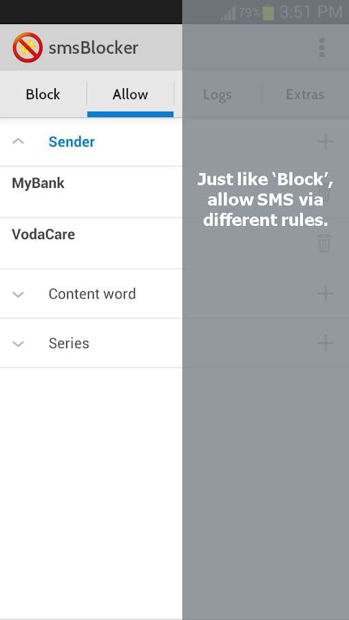 smsBlocker Android