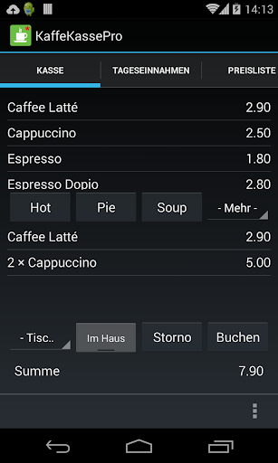 KaffeeKassePro