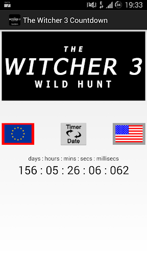 The Witcher 3 Countdown Widget