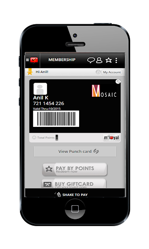 Mosaic Hotels mLoyal App