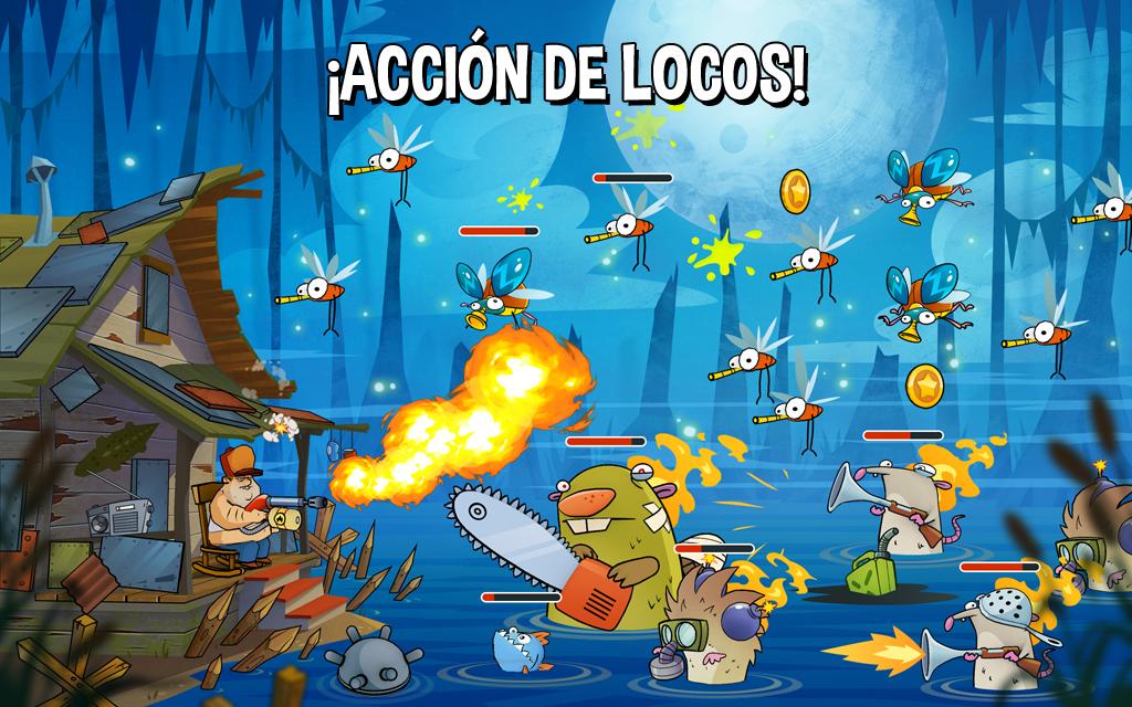 Swamp Attack - screenshot