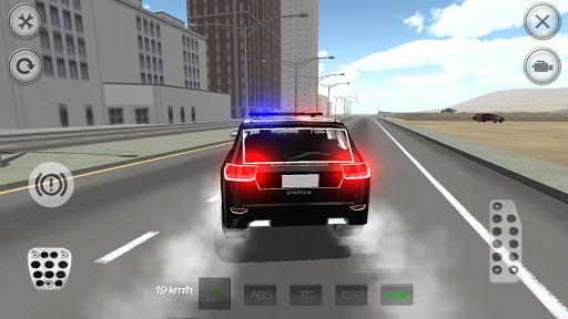 4WD SUV Police Car Driving