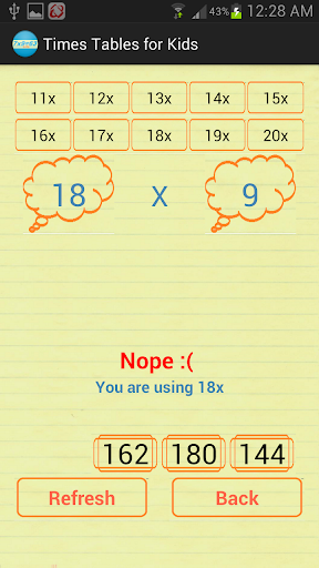 【免費解謎App】Times Tables Quiz 4 Kids-APP點子