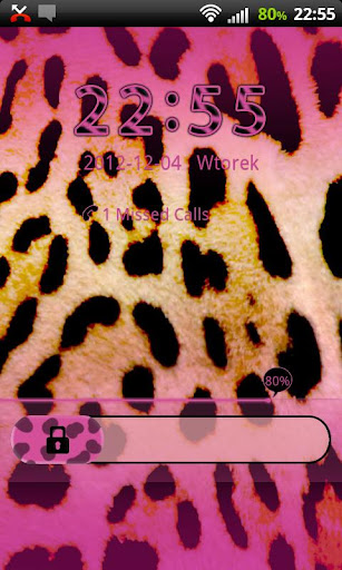 GO Locker Pink Leopard Theme