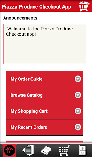 Piazza Produce Checkout App