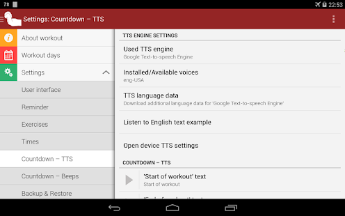 Daily abdominale entraînement - screenshot thumbnail
