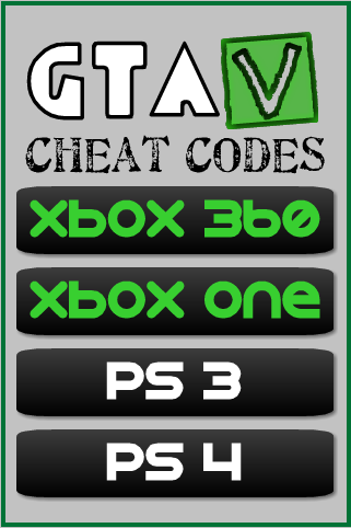 Cheat Codes For GTA5 Game