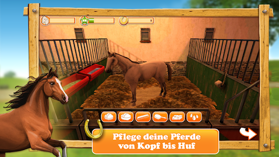 Android-Anwendung HorseWorld – My Riding Horse Screenshot