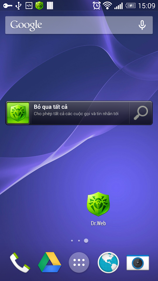  Tải về Dr.Web v.9 Anti virus Life lic android miễn phí | cracked 2014