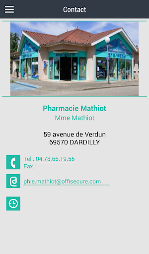 【免費醫療App】Pharmacie Mathiot-APP點子