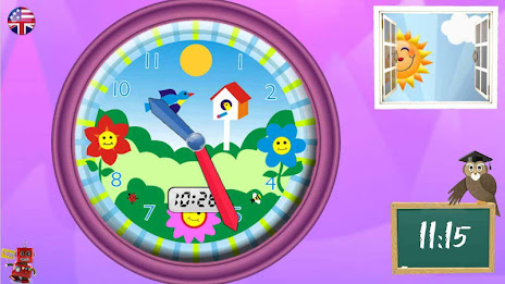 Clock Time for Kids by AppQuiz poster 11