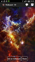 Anteprima screenshot di Nebula Wallpapers APK #6