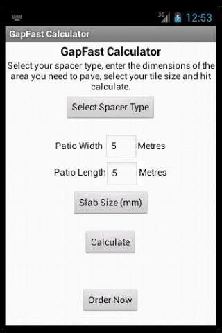 GapFast Calculator