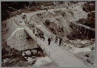 Nieuwe brug over de Wenih Rongka