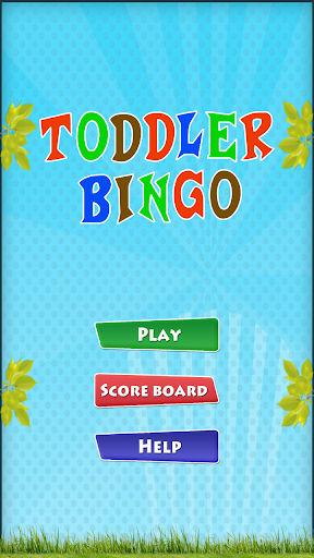 Toddler Bingo Free