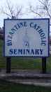 Byzantine Catholic Seminary Sign