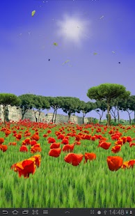 How to download Sea of Poppies Live Wallpaper 1.05 unlimited apk for bluestacks