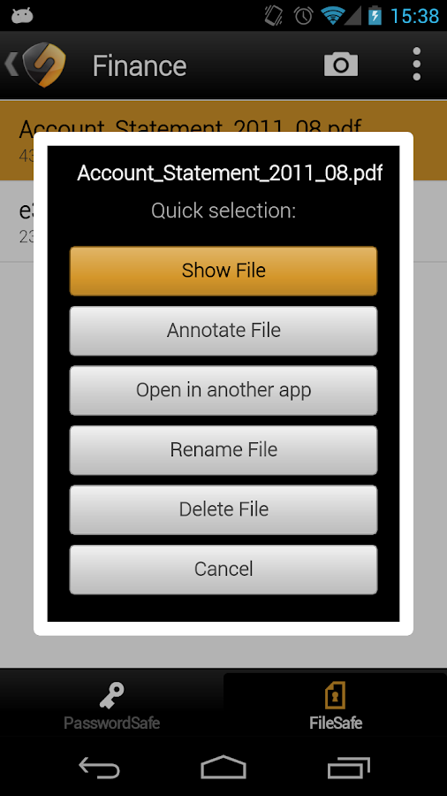 SecureSafe Der Digitale Safe AndroidApps auf Google Play