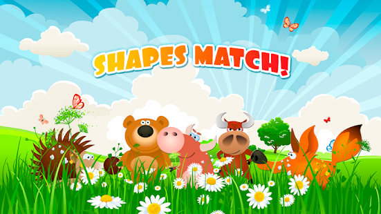 SHAPES MATCH Preschool Puzzle