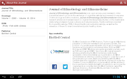 J Ethnobiology & Ethnomedicine poster 6