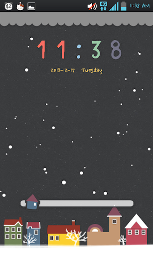 snowy day go locker theme