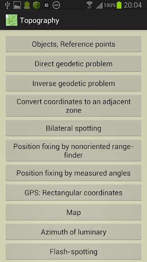 Field Topography UTM WGS84