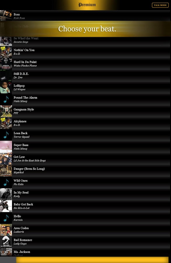 AutoRap - screenshot