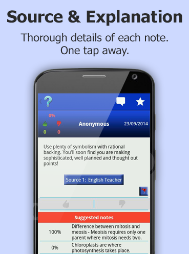 【免費教育App】Learning Notes GCSE A Level-APP點子