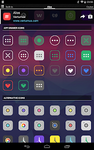 Alos - Icon Pack apk cracked download - screenshot thumbnail