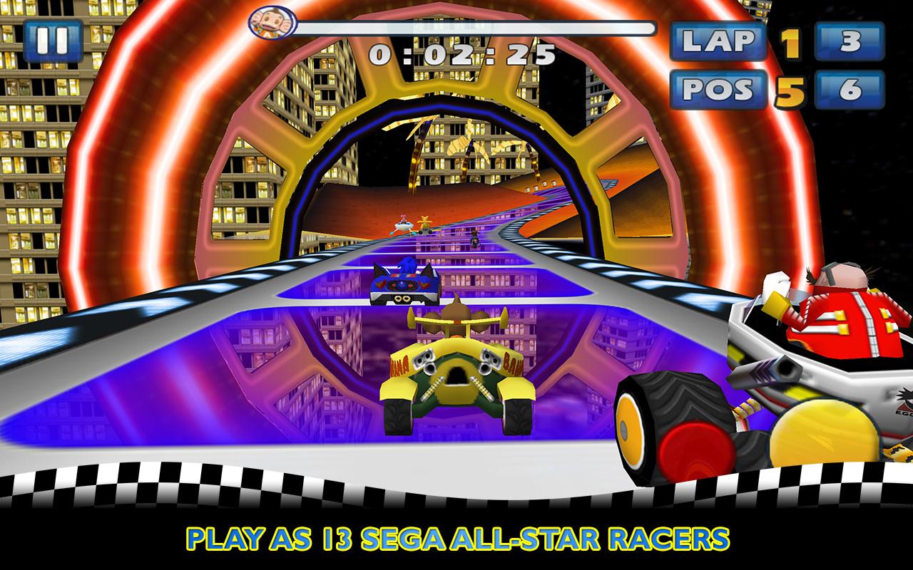Phone Sega Games For Android Phones sonic sega all stars racing android apps on google play screenshot