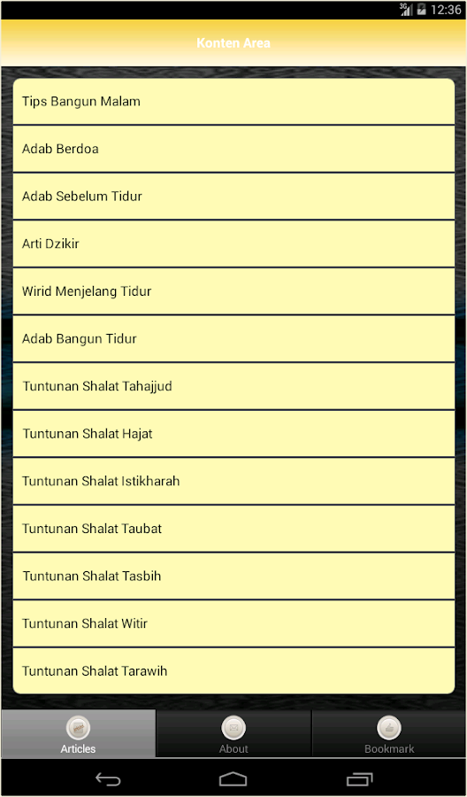 Tuntunan Shalat Malam - Android Apps on Google Play