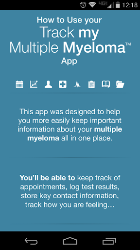 【免費醫療App】Track My Multiple Myeloma-APP點子