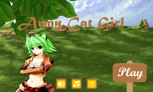 Army Cat Girl