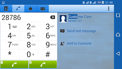 Texture Blue Xperien Theme poster 10