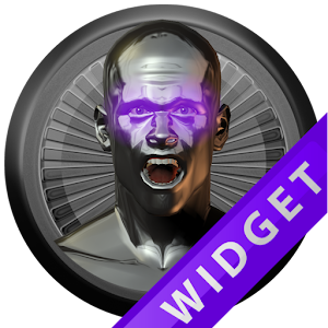Poweramp Widget Purple Atlanti logo