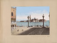 Gezicht op San Giorgio Maggiore vanaf het San Marcoplein in Venetië