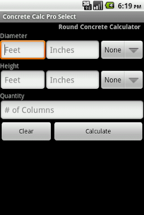 Lastest Concrete Calc Pro Select APK for Android
