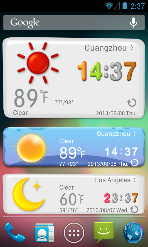 Magic Widgets - screenshot