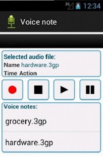 Voice note Screenshots 1