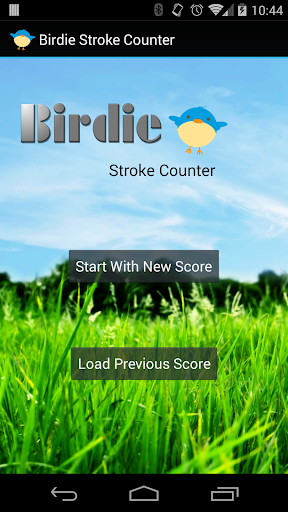 Birdie Golf Stroke Counter