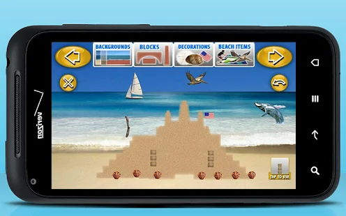 Sand Castle Maker - tela de miniaturas