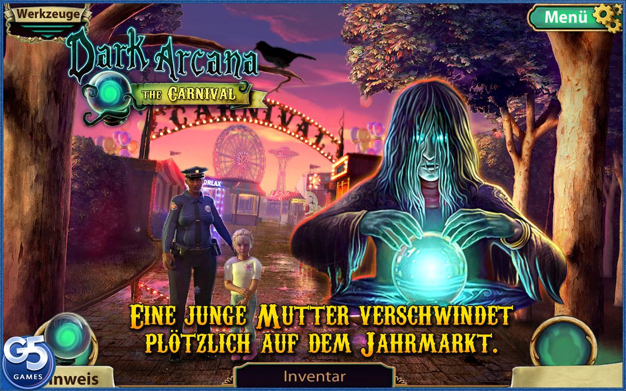 Android application Dark Arcana: The Carnival Full screenshort