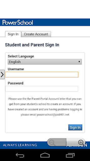 PSD 401 Parent Portal